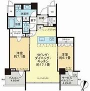プレミスト天神赤坂タワーの間取り画像