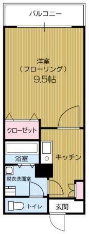 第3ケイコーマンション駅南の間取り画像