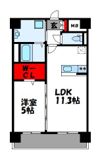 パインローズ福岡東の間取り画像