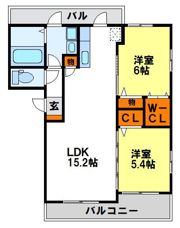 マテリアール Aの間取り画像