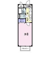 メゾンサンスカイBの間取り画像