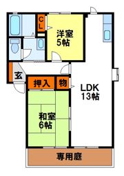 グランシャリオ B棟の間取り画像