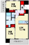 THE SQUARE Urban Residenceの間取り画像