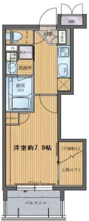 アクタス天神パークシティの間取り画像