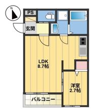 Terrace二日市の間取り画像