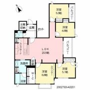 メゾン シレンス今川の間取り画像