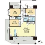 アーバンパレス香椎照葉 東棟の間取り画像