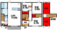 CB古賀ファミーユの間取り画像