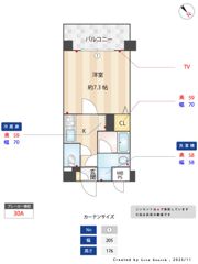 レジディア高宮の間取り画像