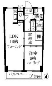 ANNEX住乃江の間取り画像
