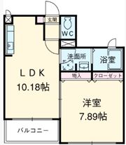 ラフィーネ博多駅前の間取り画像