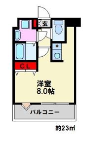 ルピエ平尾の間取り画像
