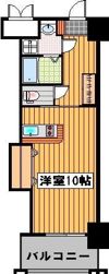 ロイヤル渡辺通IIの間取り画像