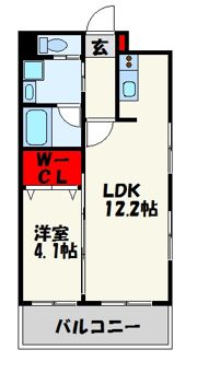 プレスタイル博多駅南の間取り画像