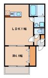 リテラ空港前の間取り画像