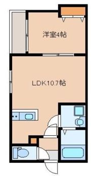 リテラ空港前IIの間取り画像