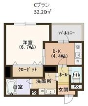 Casa大濠西の間取り画像