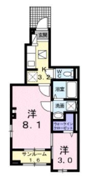 カーサ アマブレIIの間取り画像