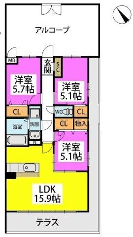 間取図