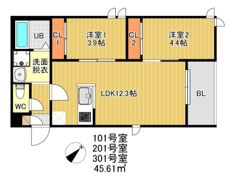 REGALEST塩原テラスの間取り画像