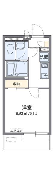 レオネクストコージーハウス赤坂の間取り画像