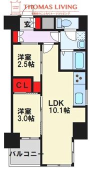 B/UNITY KIYOKAWAの間取り画像