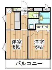 ピュアドーム天神アクロスの間取り画像