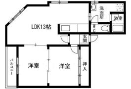 ライラック薬院の間取り画像