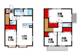 エーストゥ粕屋の間取り画像