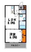 アベニール薬院の間取り画像