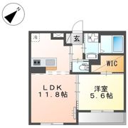 フォレスト離宮Bloomの間取り画像
