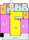 ヒルズ薬院の間取り画像