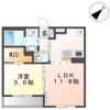 フォレスト離宮Bloomの間取り画像