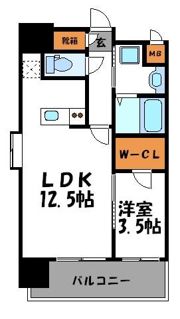 グランエターナ福岡警固の間取り画像