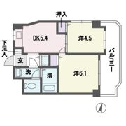 アヴァンセ平尾の間取り画像