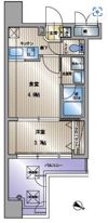 アクタス天神セントラルタワーの間取り画像
