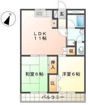 ジュノー山みず木の間取り画像