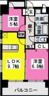 サンパティーク高宮の間取り画像