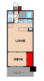 エステートモア・薬院ネストの間取り画像