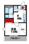 ピア門松A棟の間取り画像