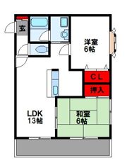 リーベンハイムの間取り画像