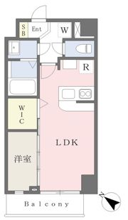 We渡辺通りの間取り画像