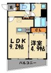 グランフォーレ地行の間取り画像