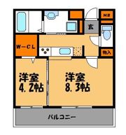 リンデン東薬院の間取り画像