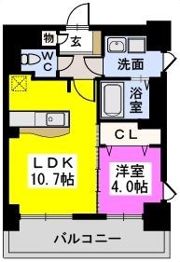 ブライトンハイツ愛宕の間取り画像