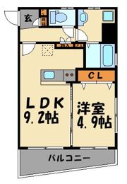 グランフォーレ地行の間取り画像