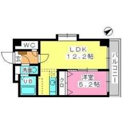 グロワール高宮の間取り画像