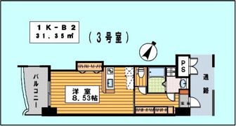 ロイヤルリバービューの間取り画像