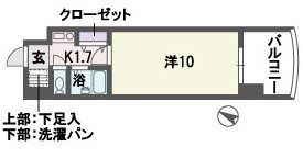 ソレアード薬院の間取り画像