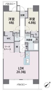 アビターレ駅南の間取り画像